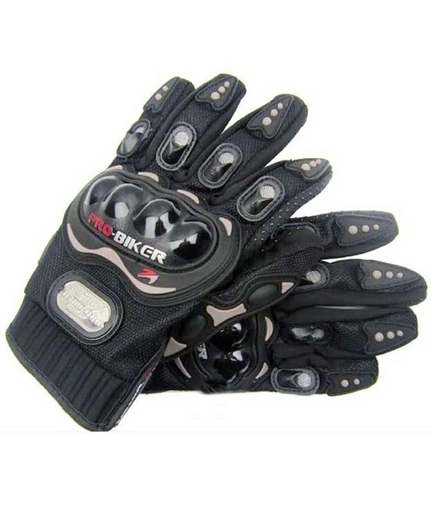     			DIGIMATE Full Fingers Pure Leather Riding Gloves ( )