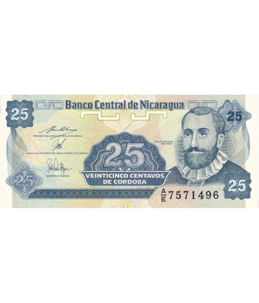     			Nicaragua 25 Centavos Top Grade Gem UNC Banknote