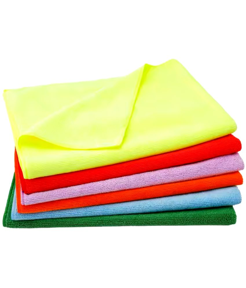     			Samarth Microfibre Window Cleaning Kitchen Towel ( Pack of 6 )