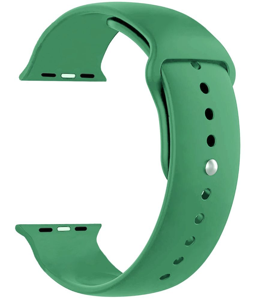     			ACM Watch Strap Slide Silicone Belt compatible with Novita Wristio 3 Smartwatch Sports Band Green