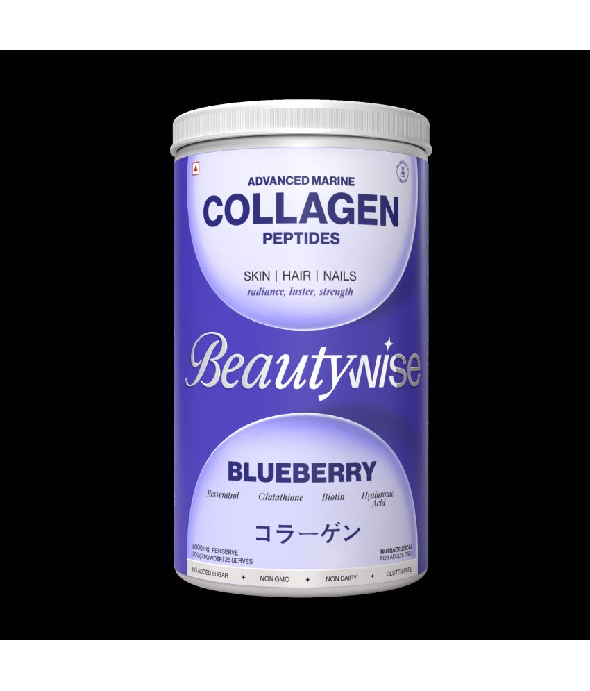     			Beautywise anti-aging Collagen with Glutathione- HA & Biotin(Blueberry)(250gm)