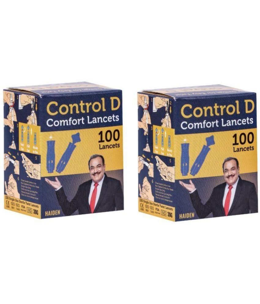     			Control D 200 Lancets