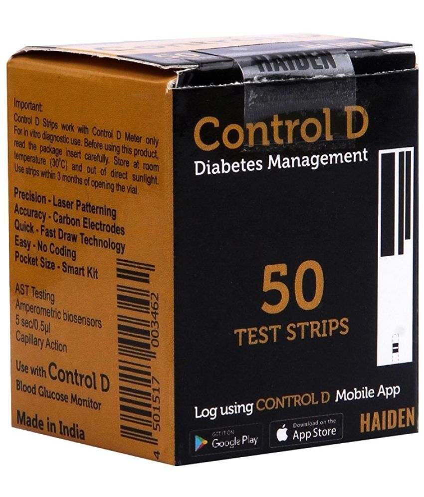     			Control D Pack of 50 Test Strips