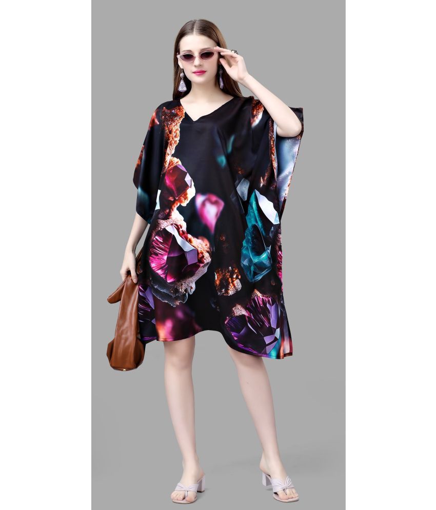     			SILK SUTRA Multi Color Rayon Women's Kaftan ( Pack of 1 )