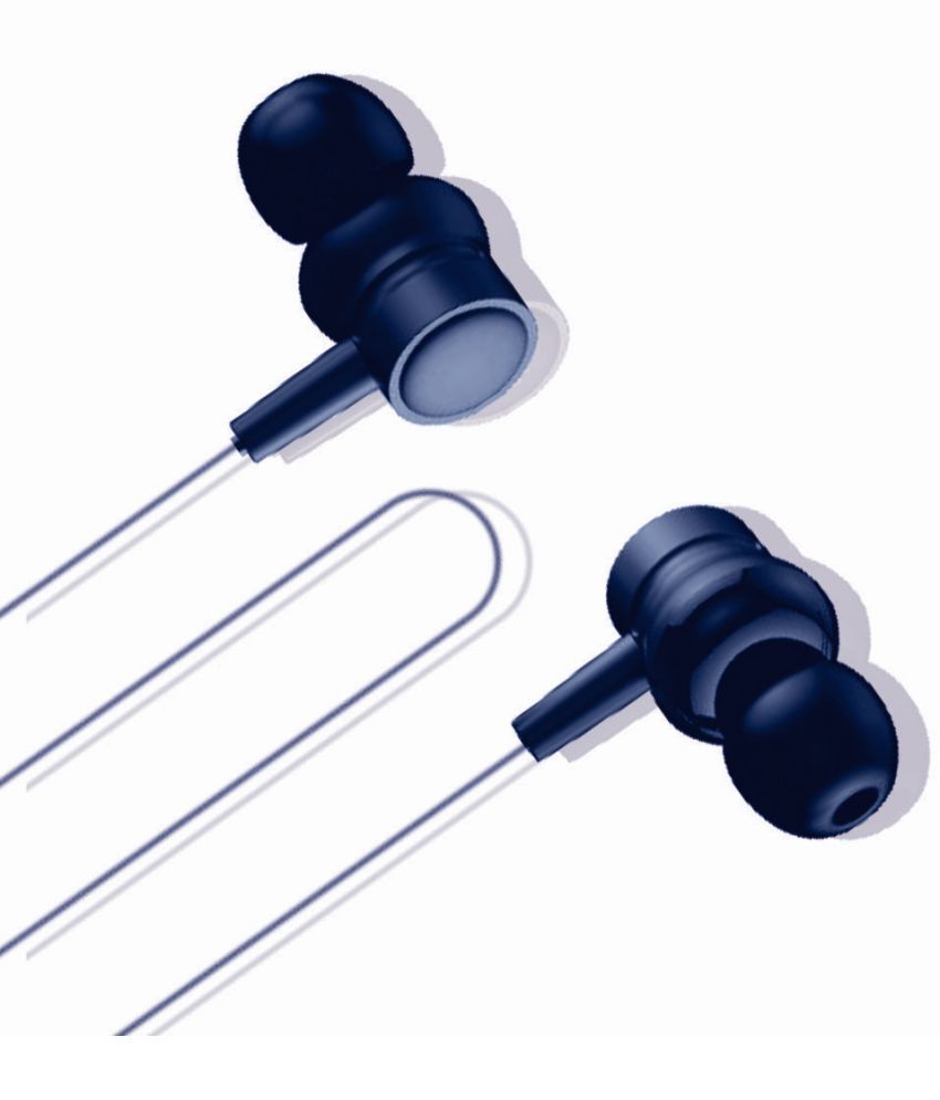     			Tecsox Bassbuds Type C Wired Earphone In Ear Magnetic Earpeice Blue