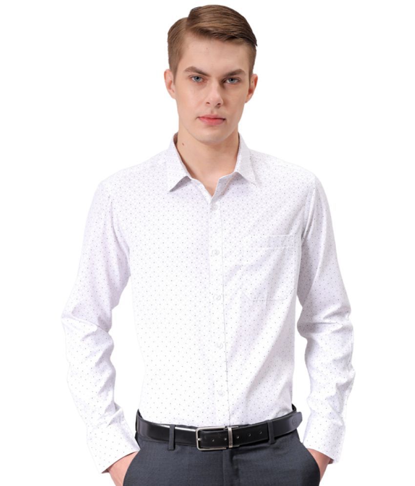     			The Indian Garage Co. Polyester Slim Fit Full Sleeves Men's Formal Shirt - Grey ( Pack of 1 )