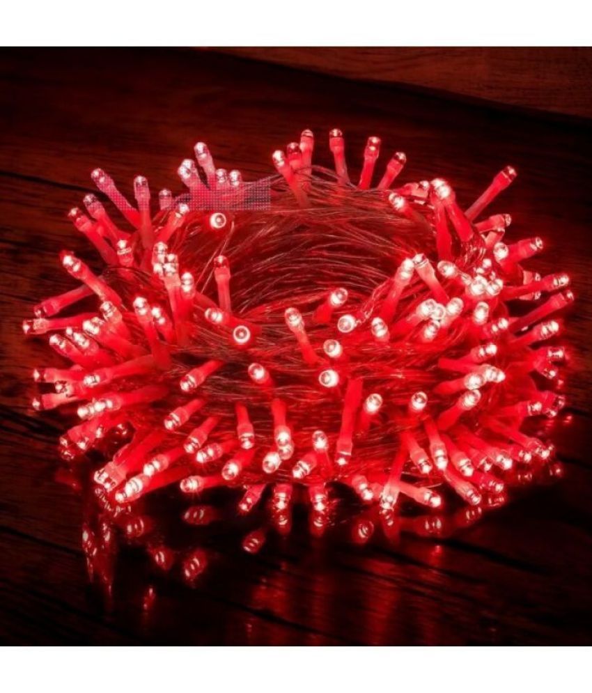     			ZESTRUM Red 16M String Light ( Pack of 6 )