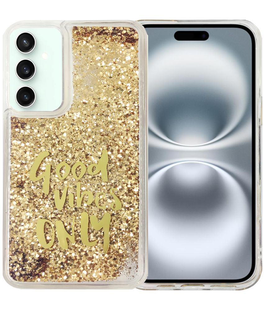     			Shining Stars Glitter Compatible For Silicon Samsung Galaxy A35 5G ( Pack of 1 )