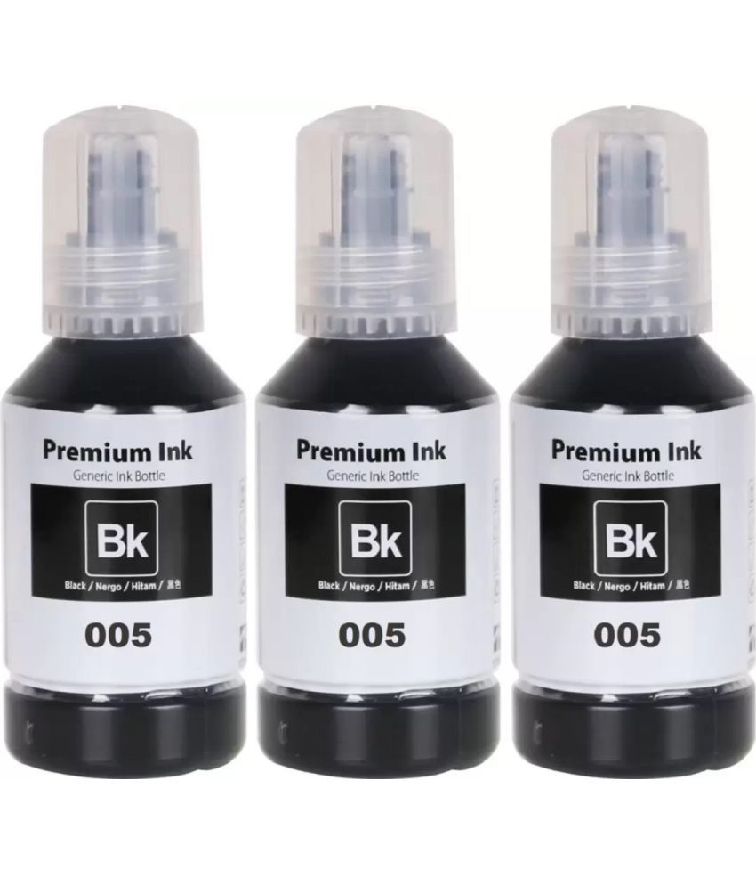     			zokio 005 Black Pack of 3 Cartridge for Ink Bottle M3140, M3170, M1120, M1140, M1180, M2140