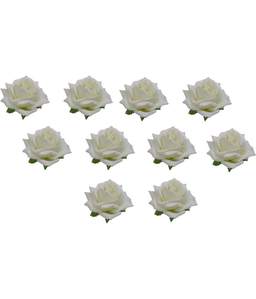     			Rhosyn White Women's Hair Clip ( Pack of 10 )