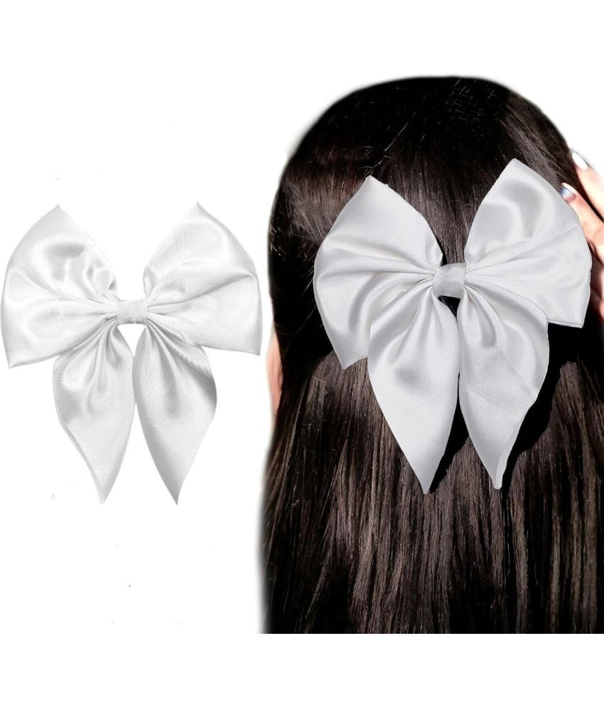     			Rhosyn White Women's Hair Clip ( Pack of 1 )