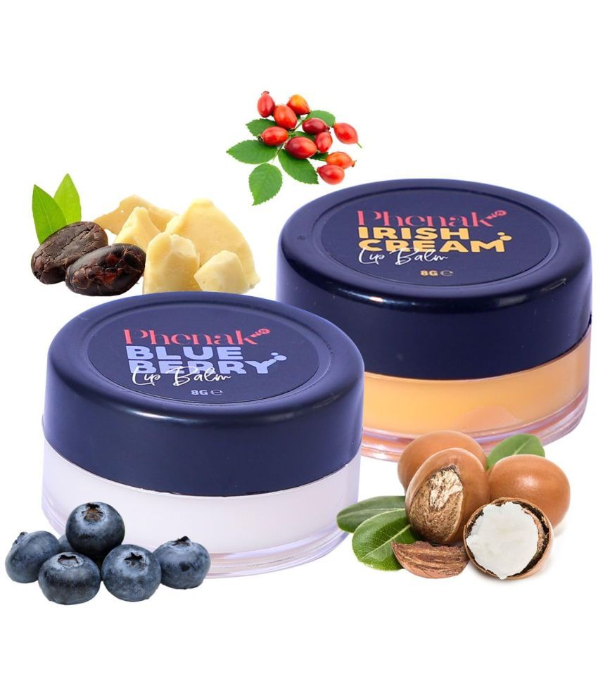     			Lip Butter Blueberry & Irish Cream Lip Balm Combo (Pack of 2)