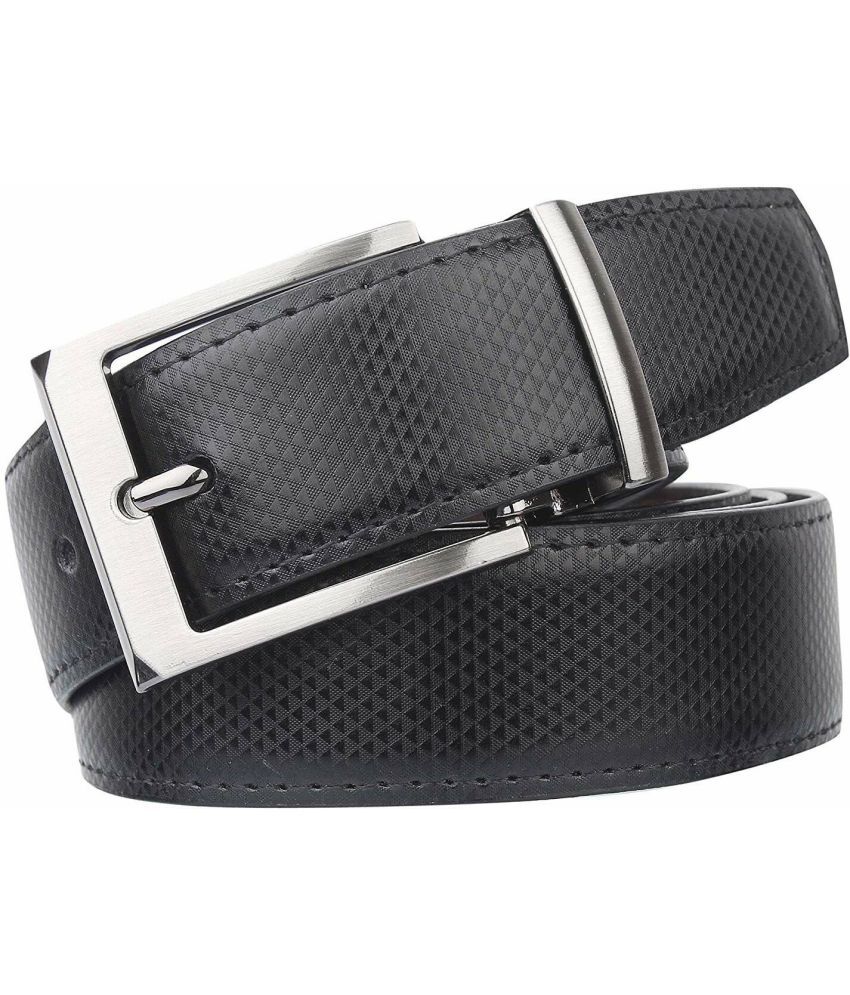     			Amicraft - Black PU Men's Casual Belt ( Pack of 1 )