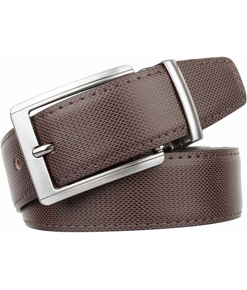     			Amicraft - Brown PU Men's Casual Belt ( Pack of 1 )