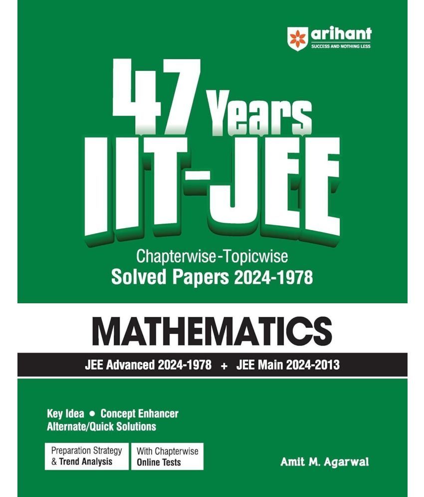     			Arihant 47 Years Iit-Jee | Mathematics for Jee Main & Advanced