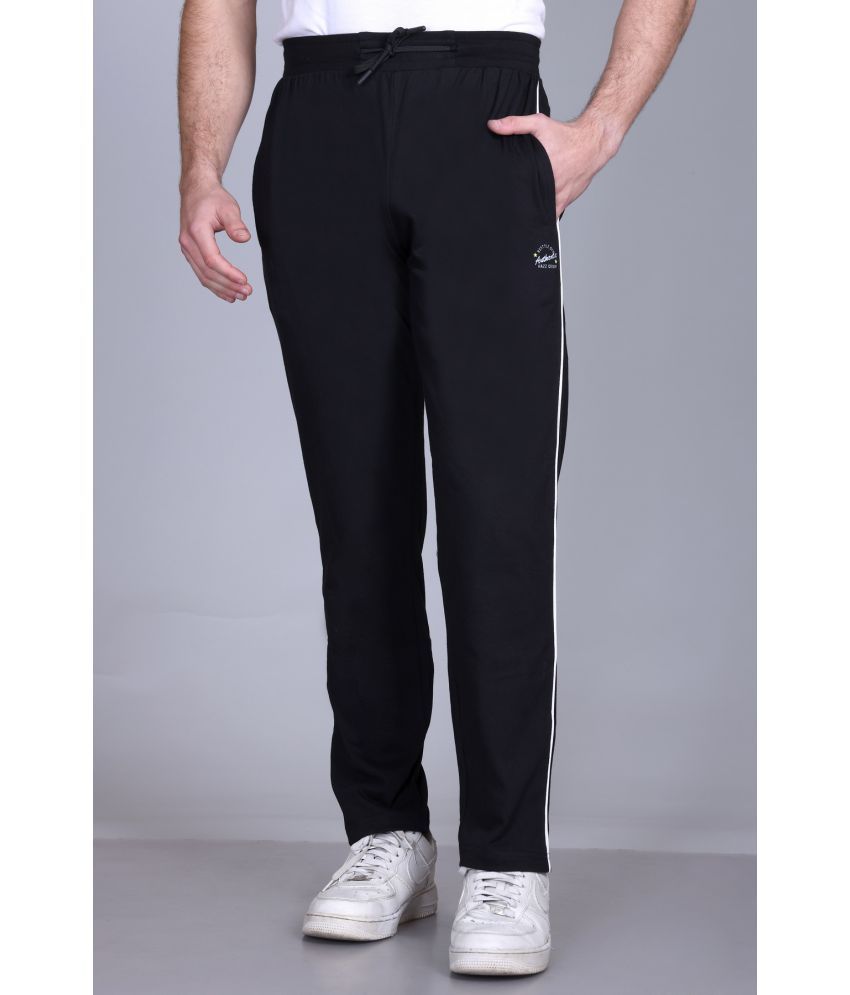     			KAZZ Black Cotton Blend Men's Trackpants ( Pack of 1 )