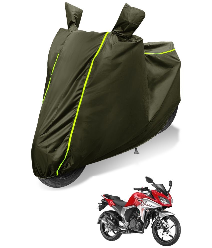     			Mockhe Bike Body Cover for Yamaha Fazer ( Pack of 1 ) , Green