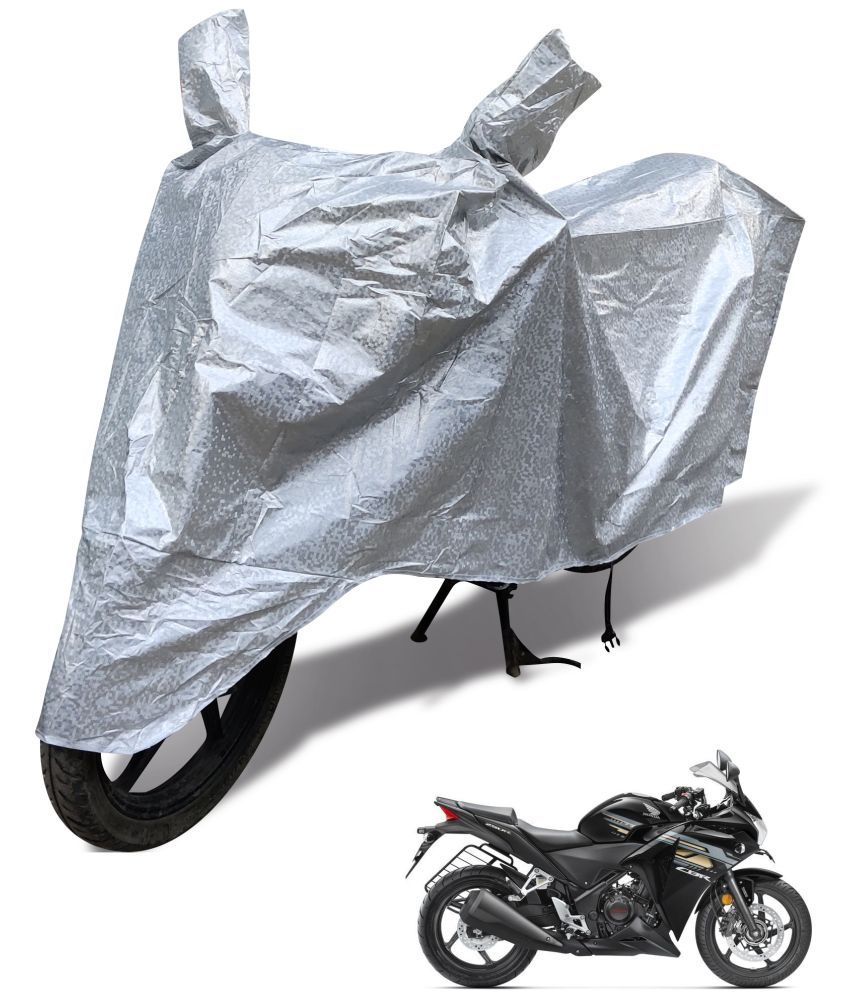     			Mockhe Bike Body Cover for Honda CBR 250R ( Pack of 1 ) , Silver