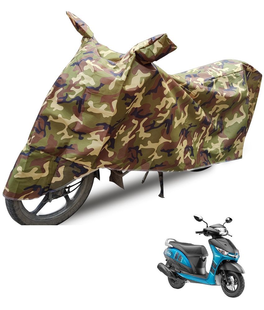     			Mockhe Bike Body Cover for Yamaha Alpha ( Pack of 1 ) , Camouflage