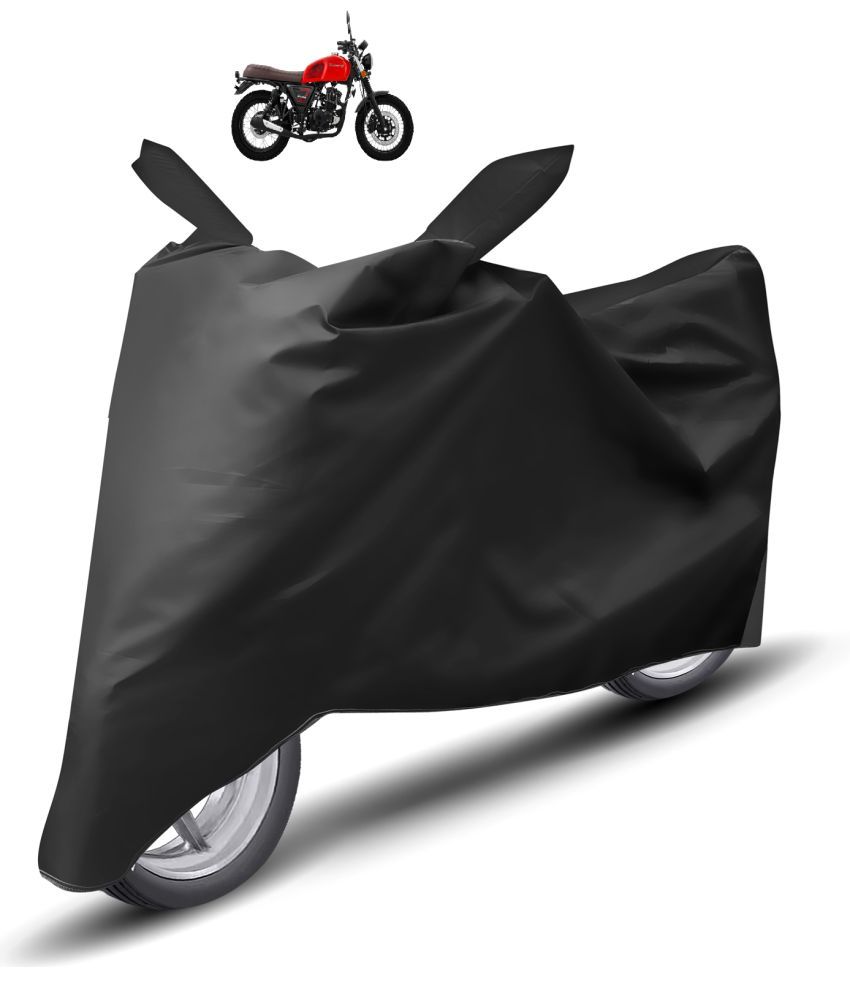     			Mockhe Bike Body Cover for All Brands SR125 ( Pack of 1 ) , Black