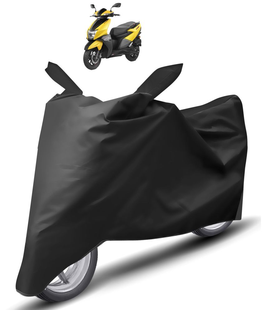     			Mockhe Bike Body Cover for TVS NTORQ 125 ( Pack of 1 ) , Black