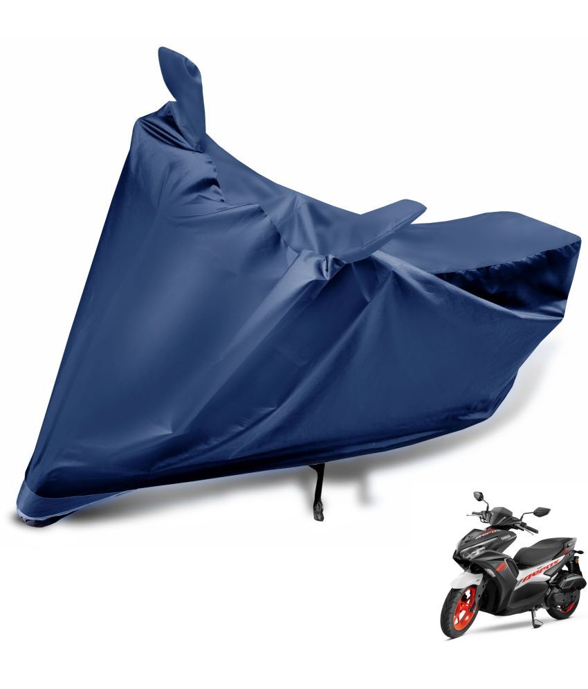     			Mockhe Bike Body Cover for Yamaha All Bike Models ( Pack of 1 ) , Navy Blue