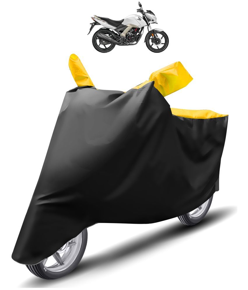     			Mockhe Bike Body Cover for Honda CB Unicorn ( Pack of 1 ) , Yellow