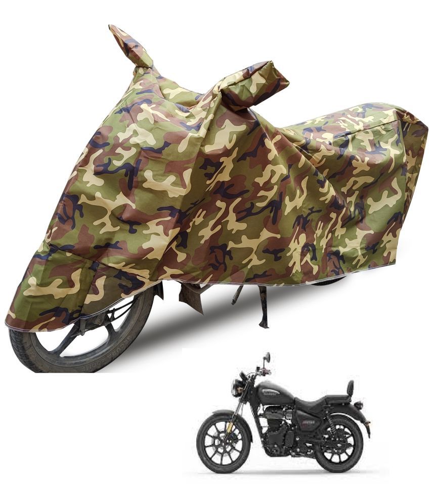     			Mockhe Bike Body Cover for Royal Enfield All Bike Models ( Pack of 1 ) , Camouflage