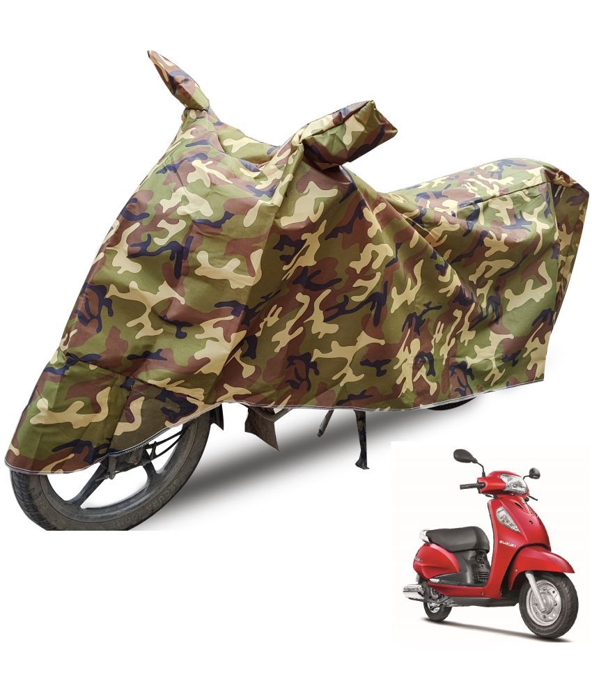     			Mockhe Bike Body Cover for Suzuki Access SE ( Pack of 1 ) , Camouflage