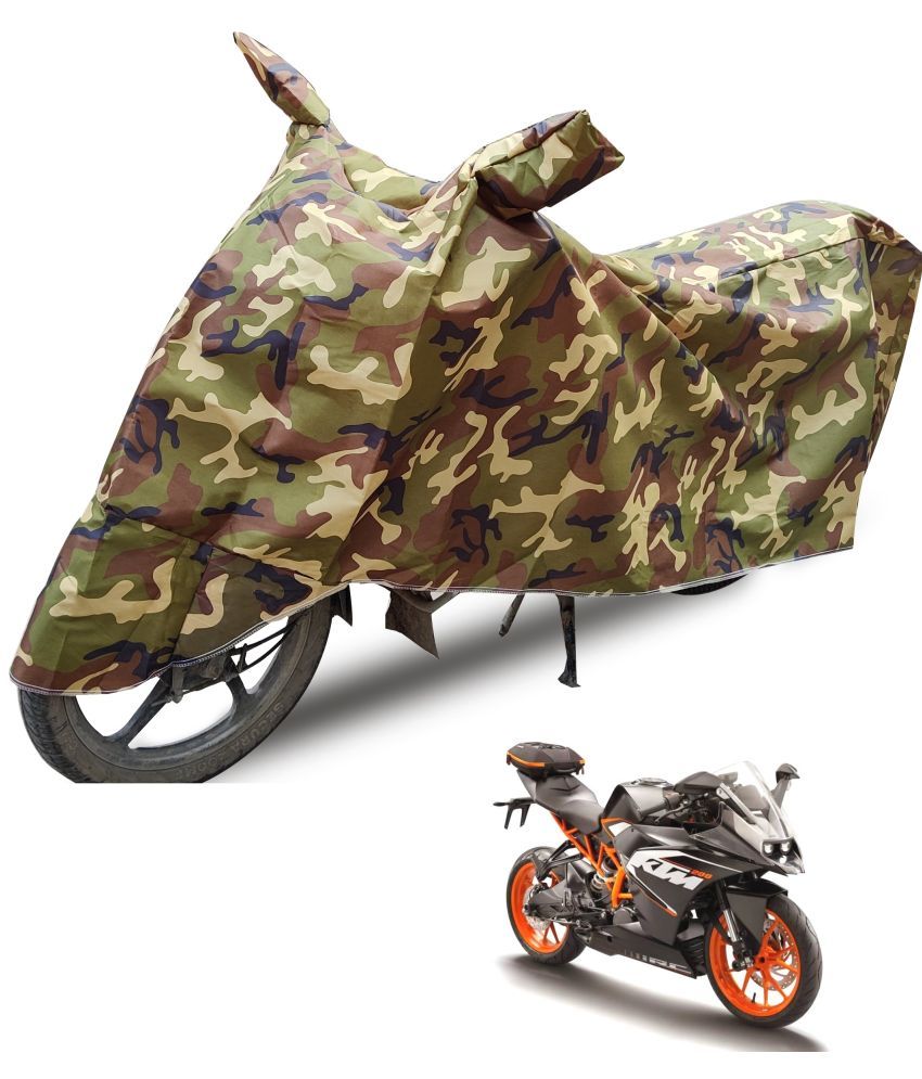     			Mockhe Bike Body Cover for KTM RC 200 ( Pack of 1 ) , Camouflage