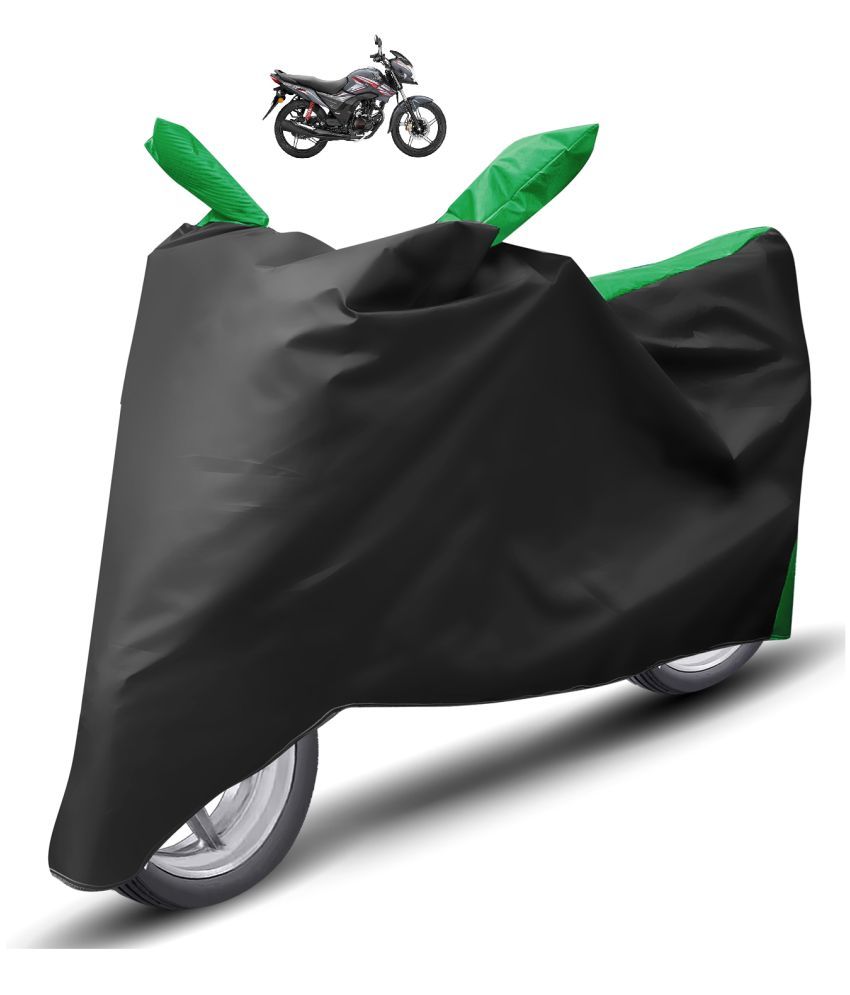     			Mockhe Bike Body Cover for Honda All Bike Models ( Pack of 1 ) , Green