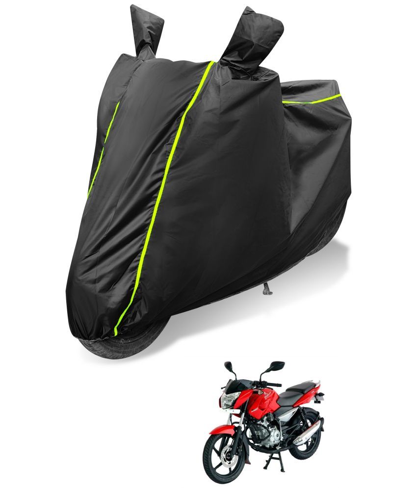     			Mockhe Bike Body Cover for Bajaj Pulsar 135 LS DTS-i ( Pack of 1 ) , Black