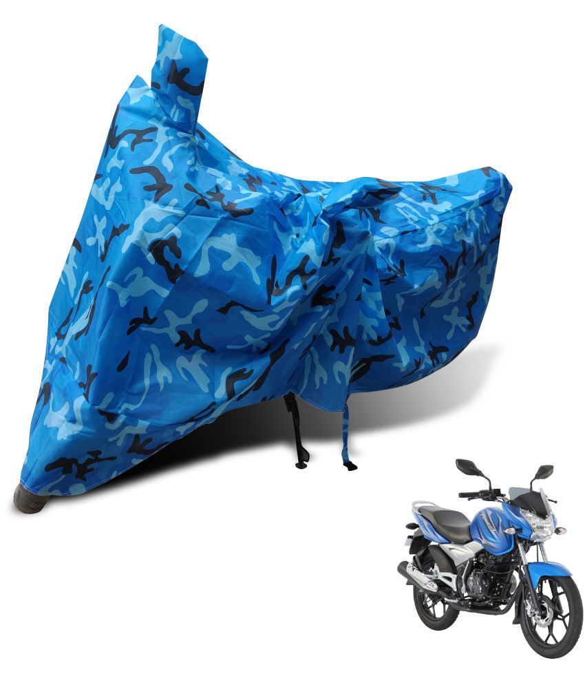     			Mockhe Bike Body Cover for Bajaj Discover 125 DTS-i ( Pack of 1 ) , Blue