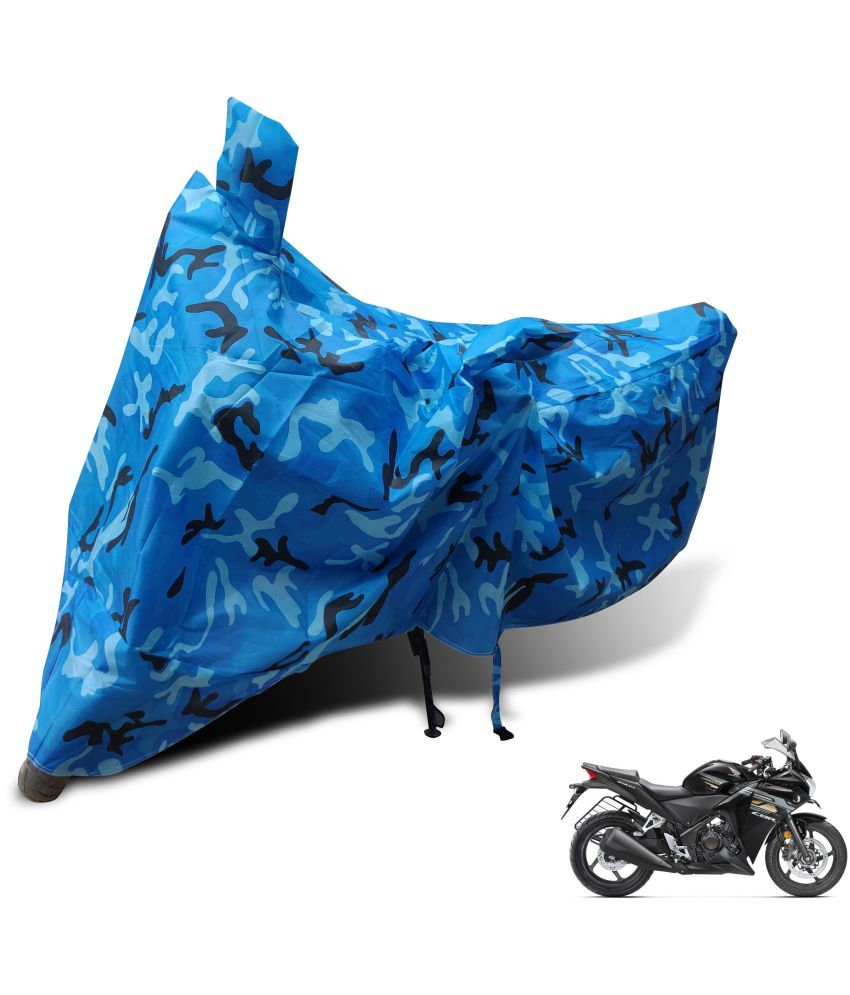     			Mockhe Bike Body Cover for Honda CBR 250R ( Pack of 1 ) , Blue