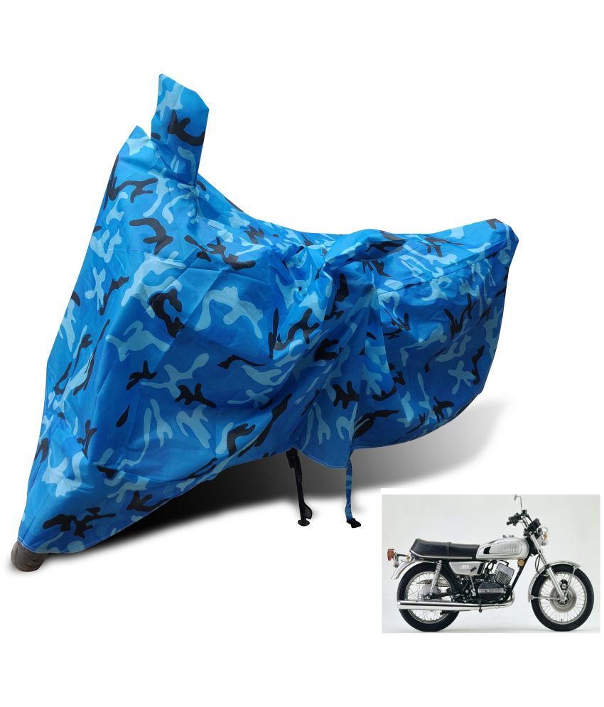     			Mockhe Bike Body Cover for Yamaha RD 350 ( Pack of 1 ) , Blue