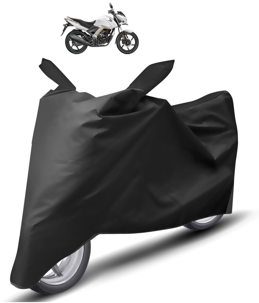     			Mockhe Bike Body Cover for Honda CB Unicorn ( Pack of 1 ) , Black