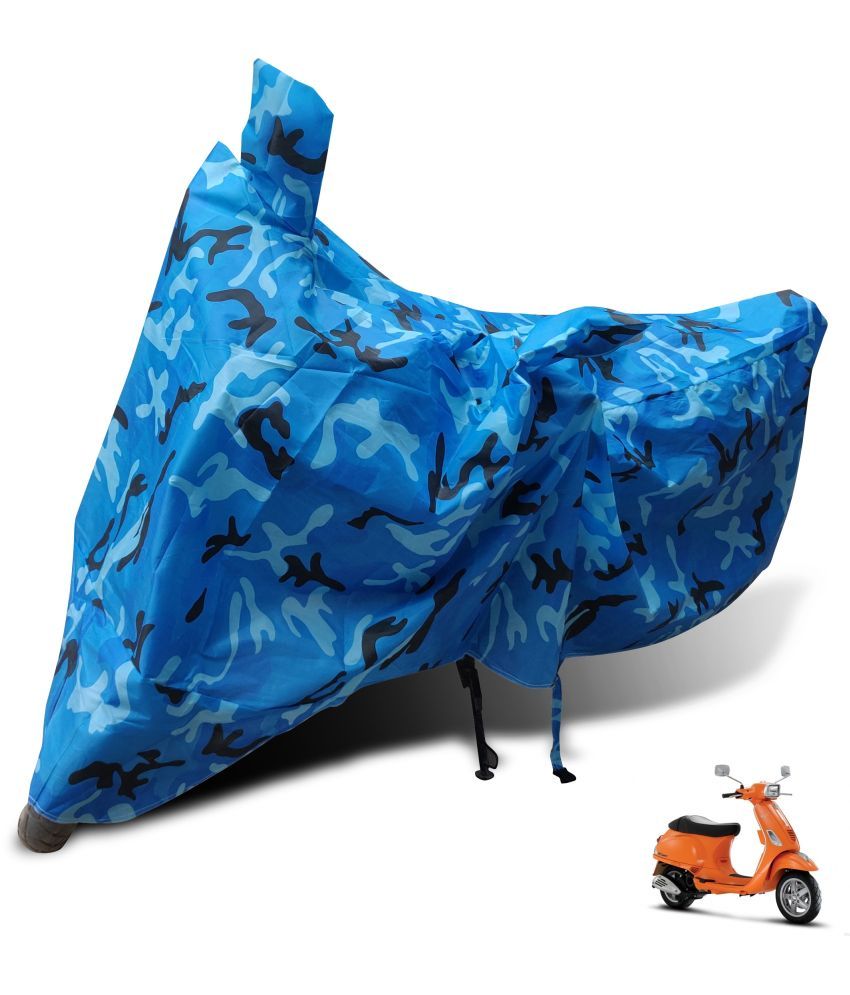     			Mockhe Bike Body Cover for Vespa SXL 125 ( Pack of 1 ) , Blue