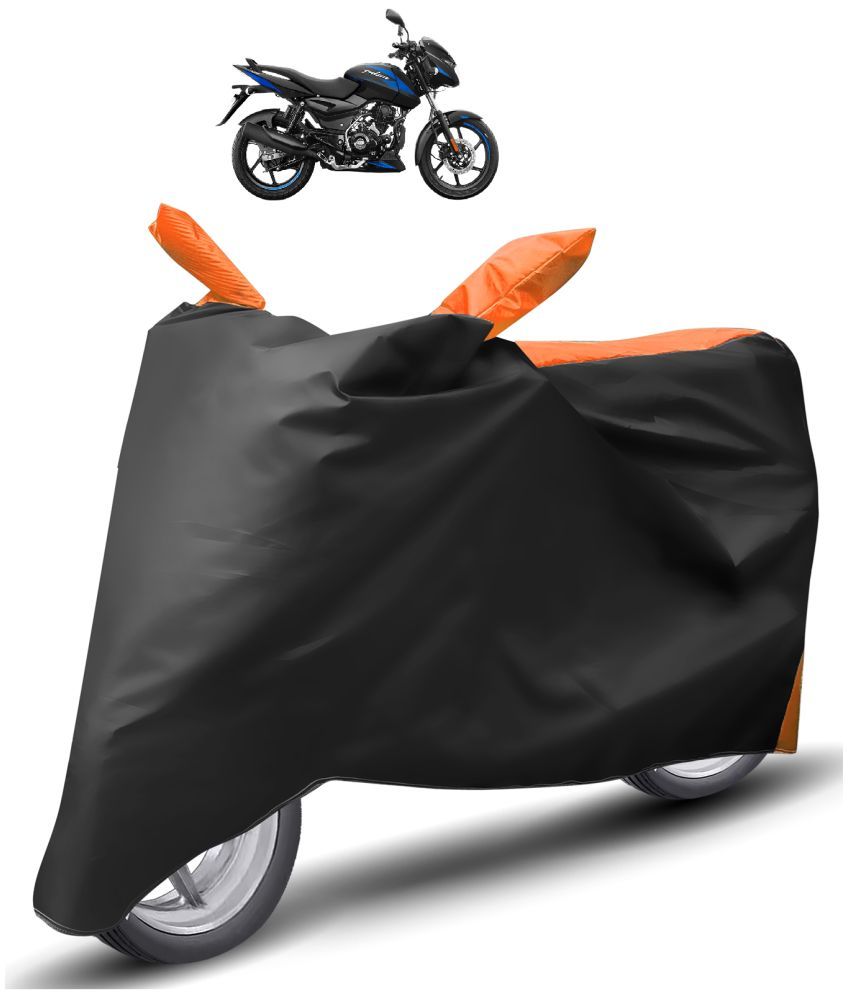     			Mockhe Bike Body Cover for Bajaj Pulsar 125 ( Pack of 1 ) , Orange