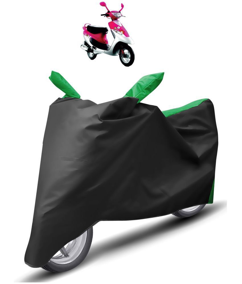     			Mockhe Bike Body Cover for TVS Scooty Pep + ( Pack of 1 ) , Green