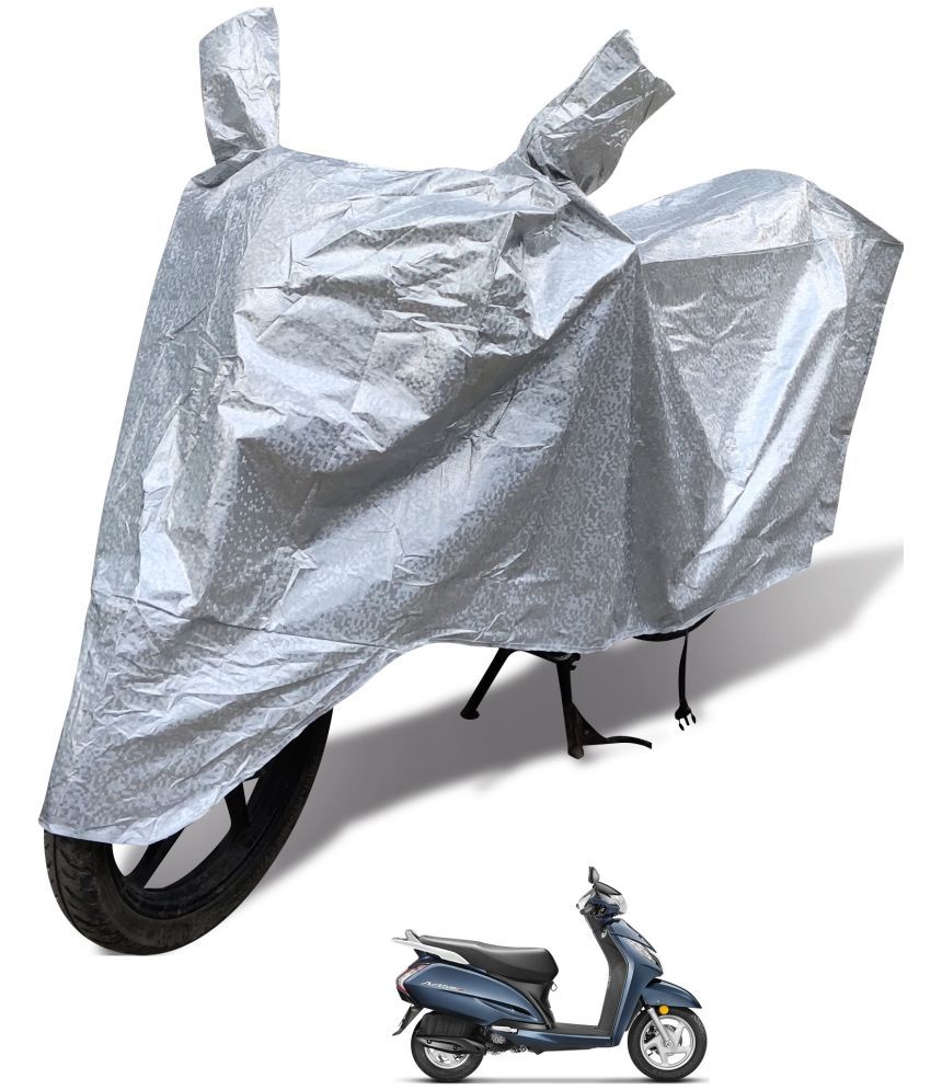     			Mockhe Bike Body Cover for Honda Activa 3G ( Pack of 1 ) , Silver