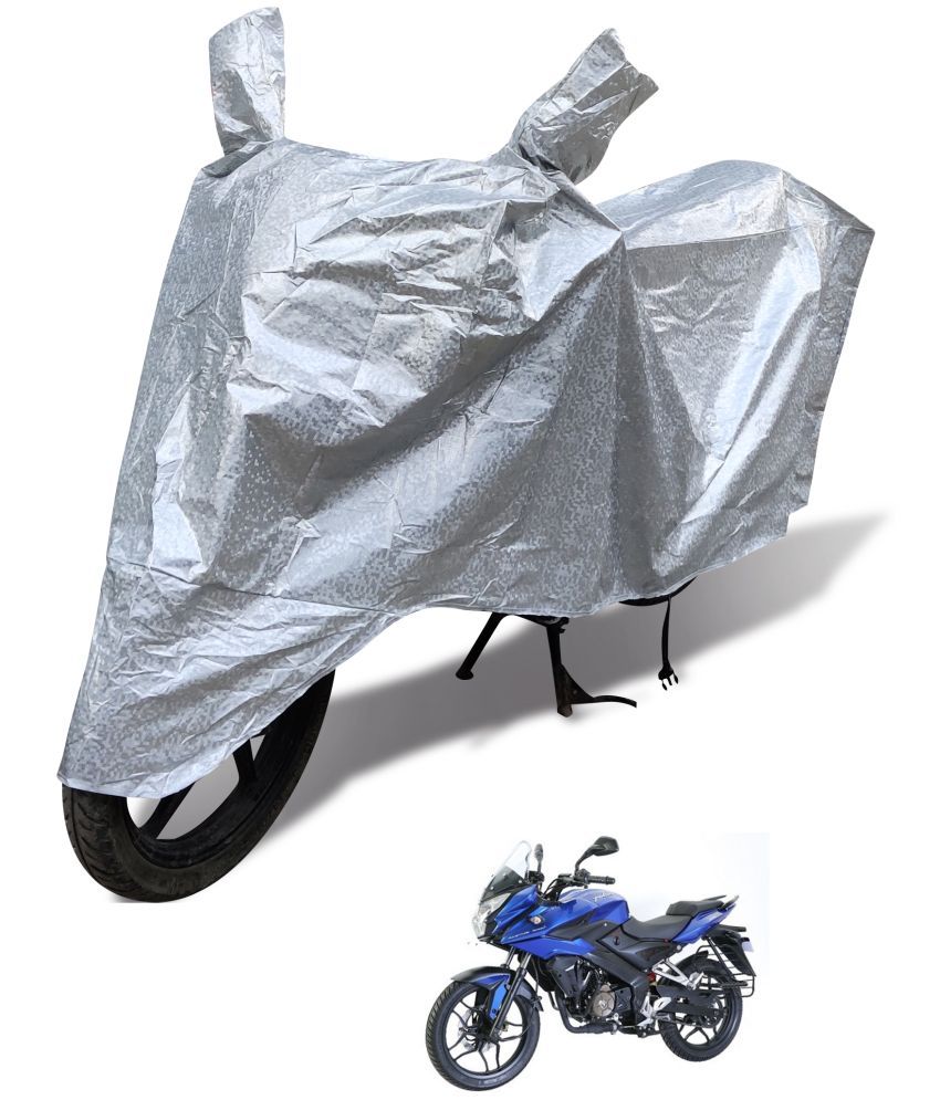     			Mockhe Bike Body Cover for Bajaj Pulsar 150 ( Pack of 1 ) , Silver