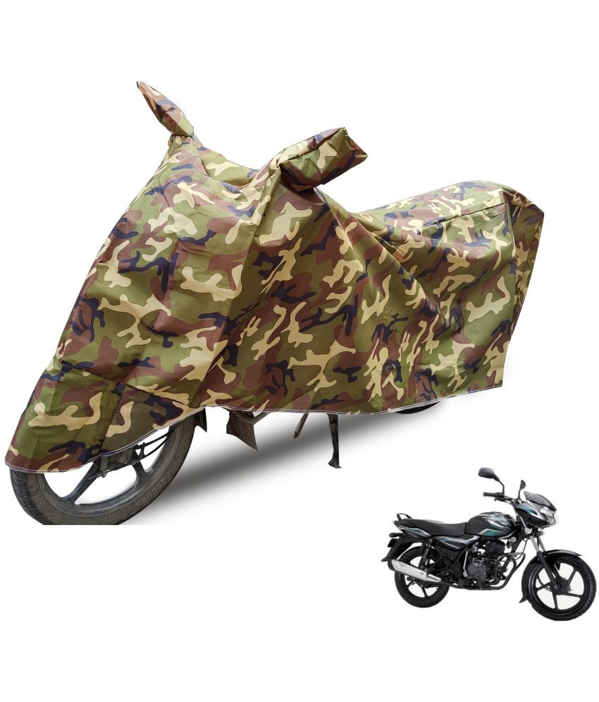     			Mockhe Bike Body Cover for Bajaj Discover 100 ( Pack of 1 ) , Camouflage