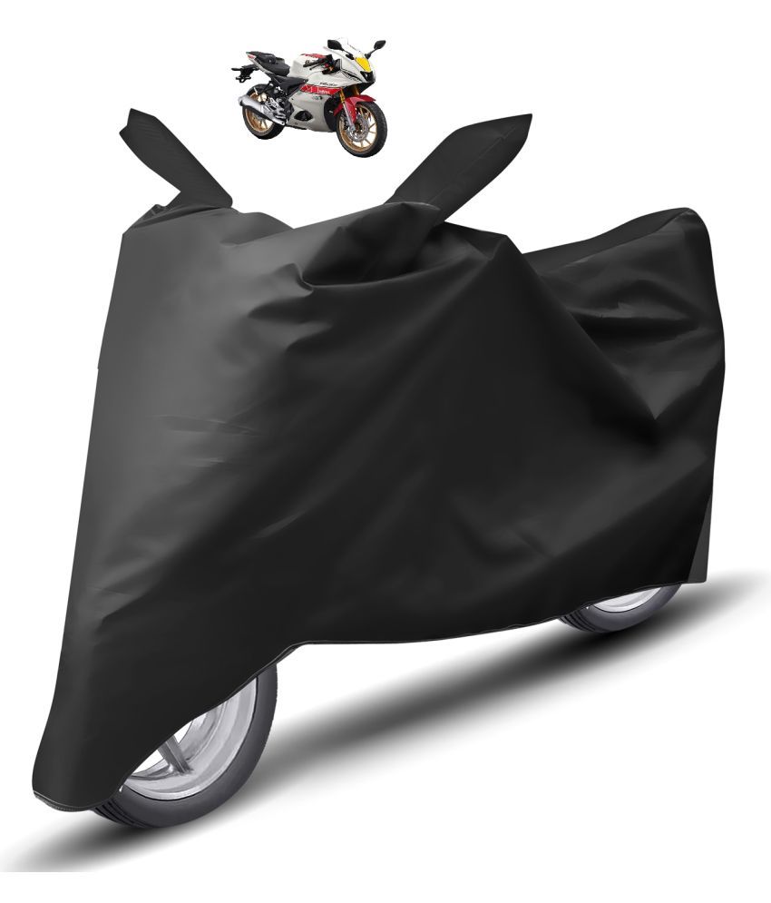     			Mockhe Bike Body Cover for Yamaha R15 ( Pack of 1 ) , Black