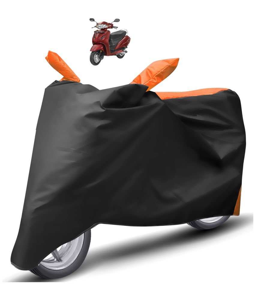     			Mockhe Bike Body Cover for Honda Activa 4G ( Pack of 1 ) , Orange