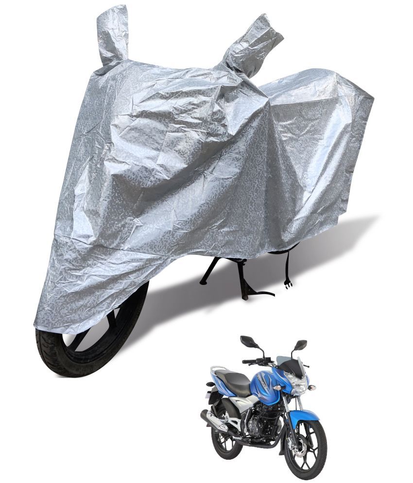     			Mockhe Bike Body Cover for Bajaj Discover 125 DTS-i ( Pack of 1 ) , Silver