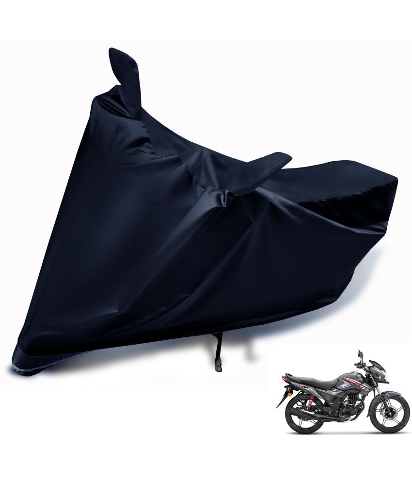     			Mockhe Bike Body Cover for Honda All Bike Models ( Pack of 1 ) , Black