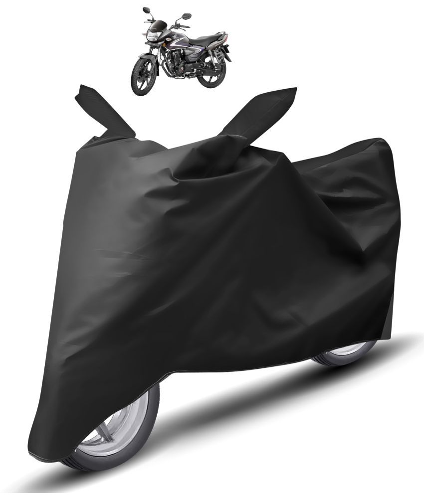     			Mockhe Bike Body Cover for Honda CB Shine ( Pack of 1 ) , Black