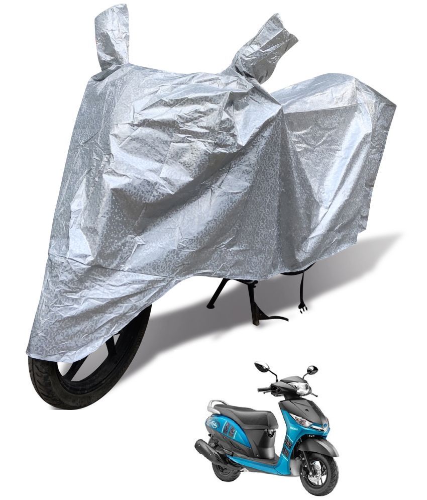     			Mockhe Bike Body Cover for Yamaha Alpha ( Pack of 1 ) , Silver