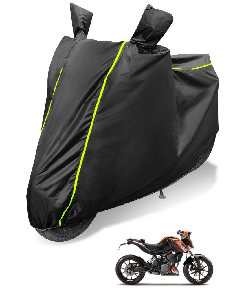     			Mockhe Bike Body Cover for KTM Duke 200 ( Pack of 1 ) , Black