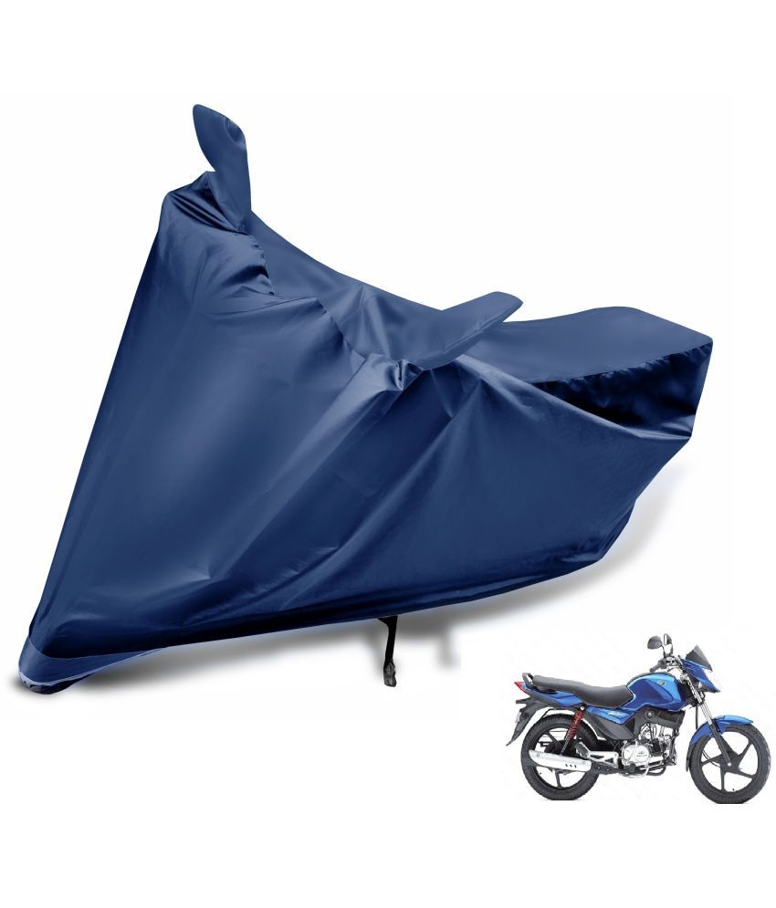     			Mockhe Bike Body Cover for Mahindra Stallio ( Pack of 1 ) , Navy Blue